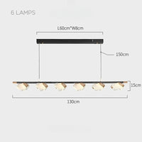AUBREY L Long lighting fixture