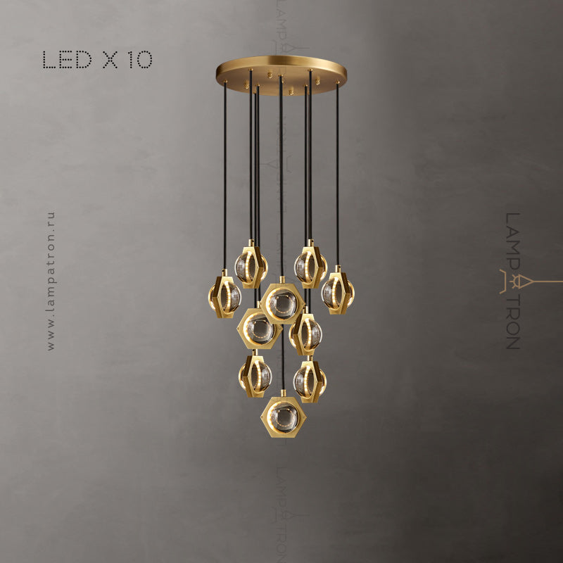 AVANT MORE Cascade lighting fixtures