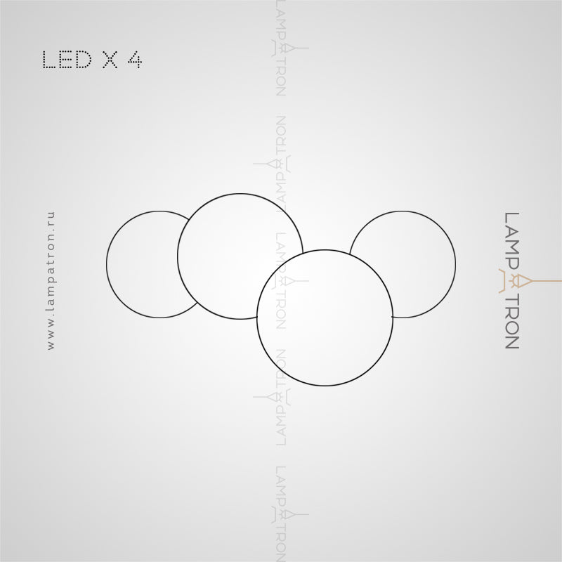 BEA B COMBO Wall light fixture