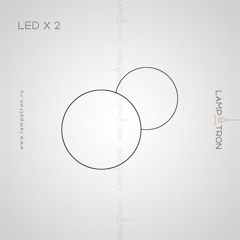 BEA B COMBO Wall light fixture