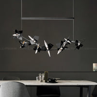 BERGAMO Long lighting fixture