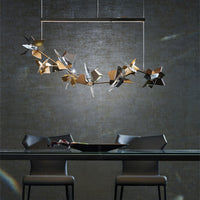 BERGAMO Long lighting fixture