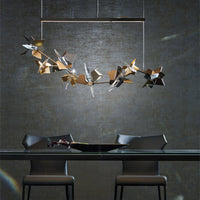 BERGAMO Long lighting fixture