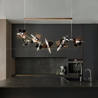BERGAMO Long lighting fixture