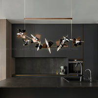 BERGAMO Long lighting fixture
