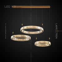 BERTOLDA L Ring lighting fixture