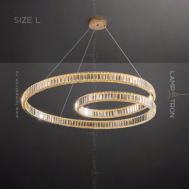 BERTOLDA S Ring lighting fixture