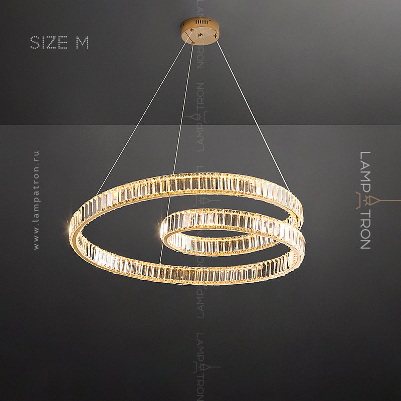 BERTOLDA S Ring lighting fixture