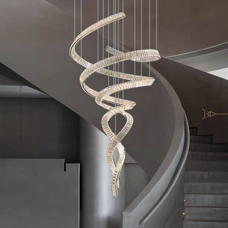 BERTOLDA SPIRAL Chandelier