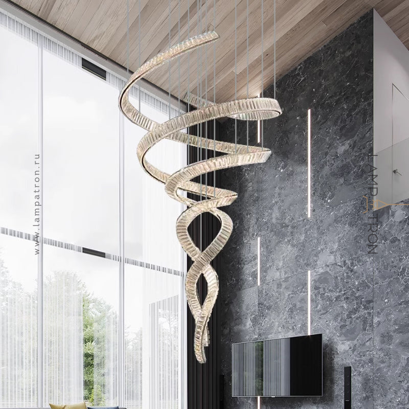 BERTOLDA SPIRAL Chandelier