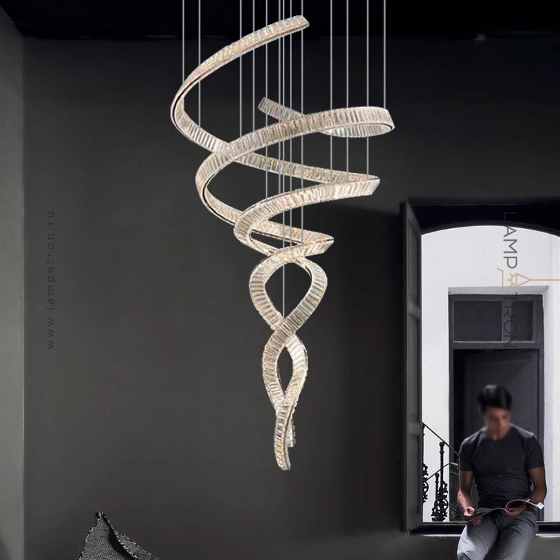 BERTOLDA SPIRAL Chandelier