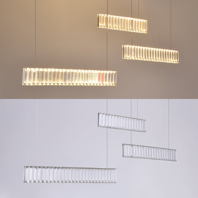 BERTOLDA TRIO Long lighting fixture