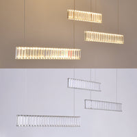 BERTOLDA TRIO Long lighting fixture