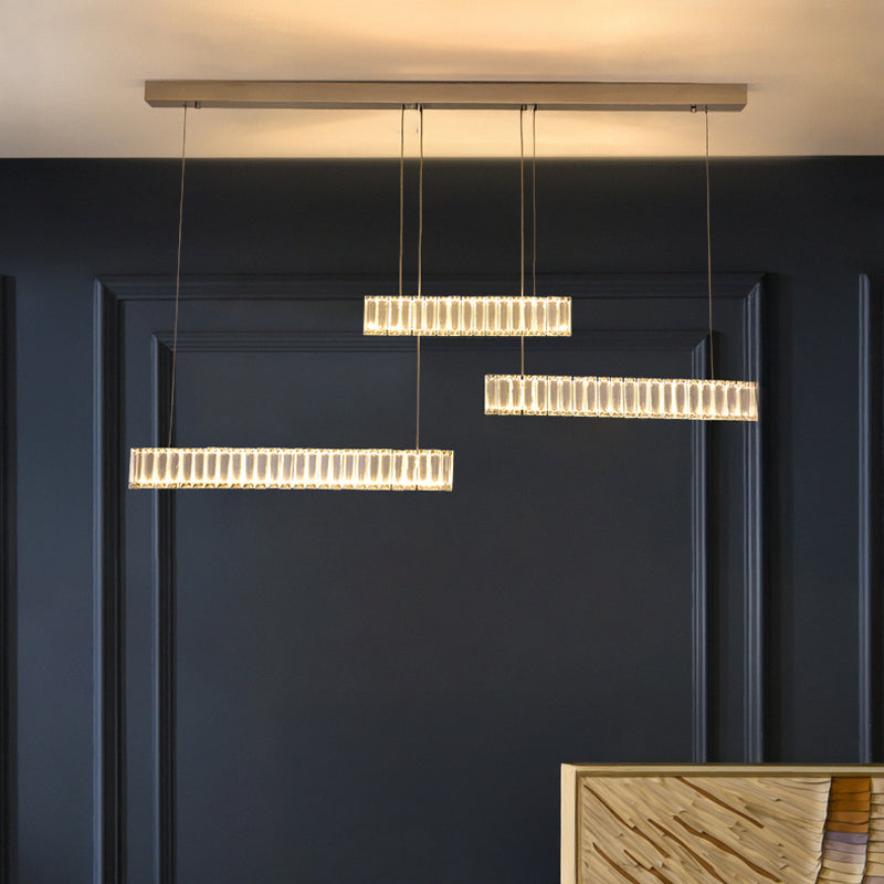 BERTOLDA TRIO Long lighting fixture