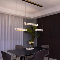 BERTOLDA TRIO Long lighting fixture
