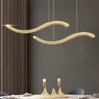BERTOLDA W DUO Long lighting fixture