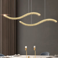 BERTOLDA W DUO Long lighting fixture