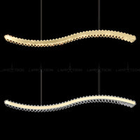 BERTOLDA W DUO Long lighting fixture