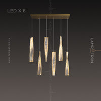 BERTOLDA X COMBO Cascade lighting fixtures