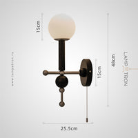 BERTON WALL Wall light fixture