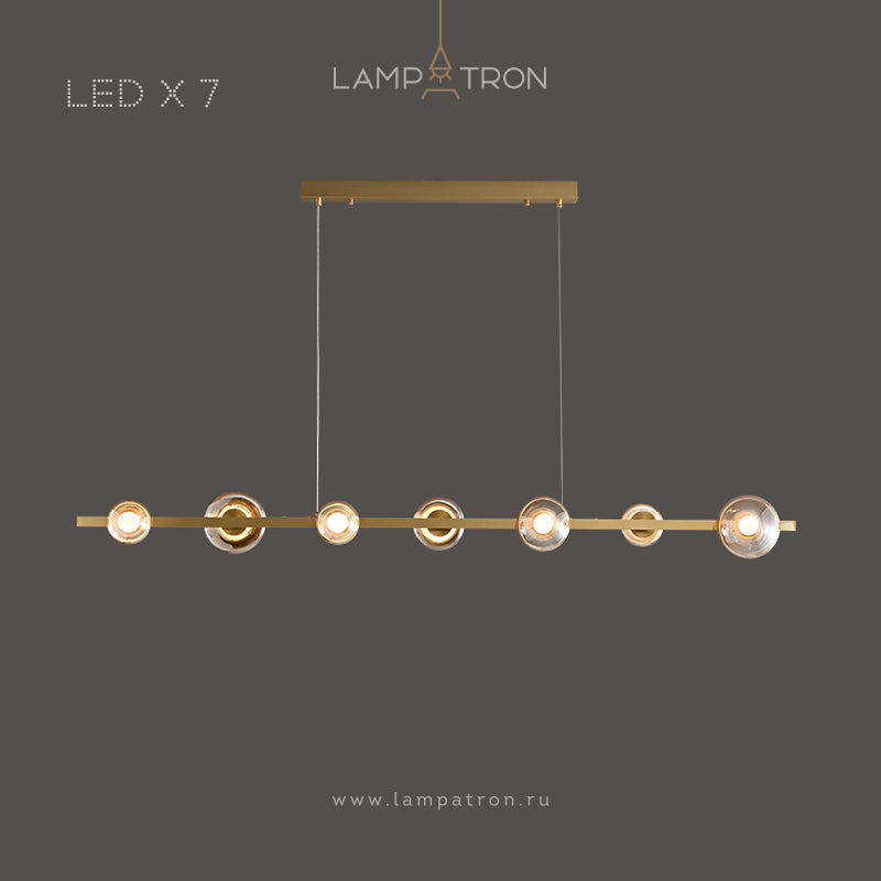 BOOSTER LONG Long lighting fixture