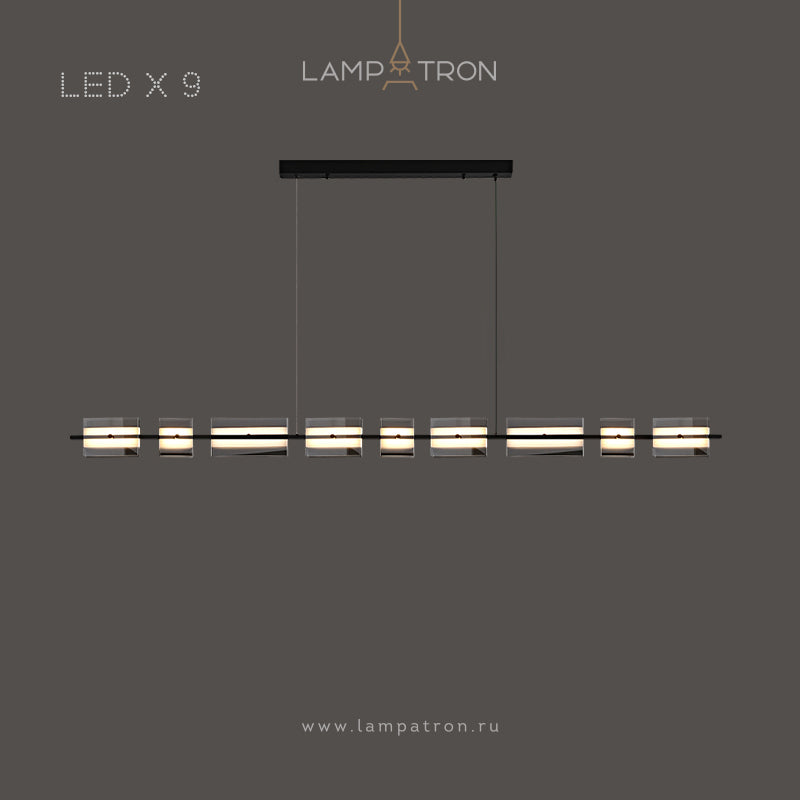 BRIAND LONG Long lighting fixture