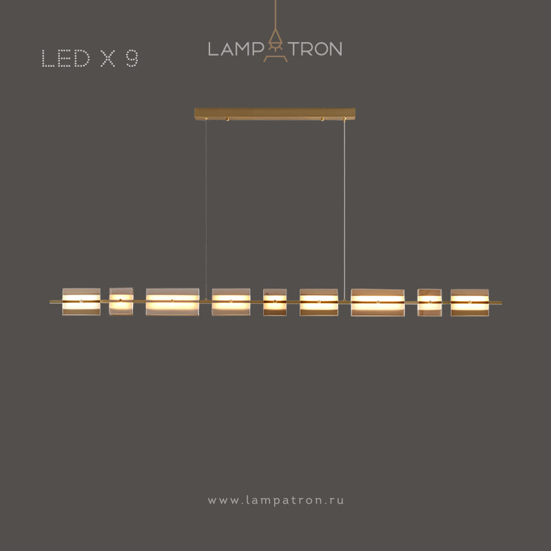 BRIAND LONG Long lighting fixture