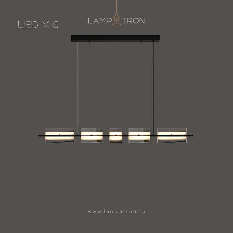 BRIAND LONG Long lighting fixture