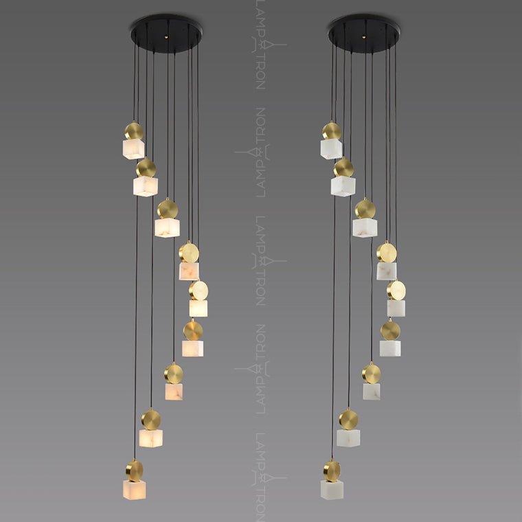 BRIXEN Cascade lighting fixtures