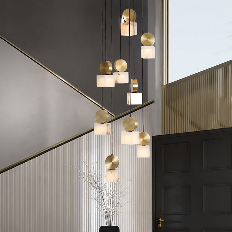 BRIXEN Cascade lighting fixtures