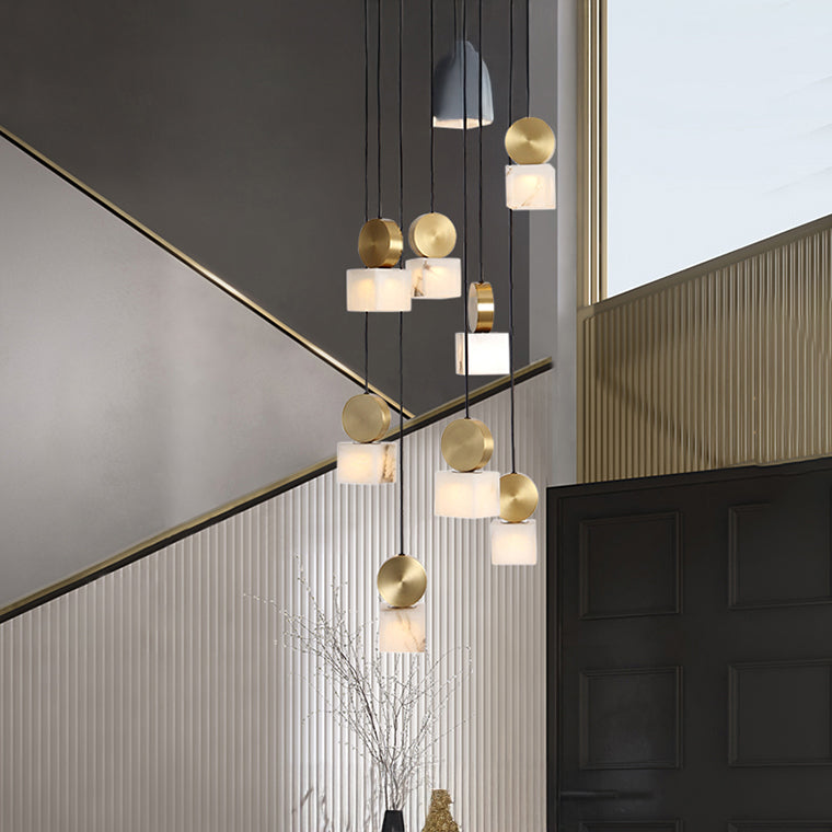 BRIXEN Cascade lighting fixtures