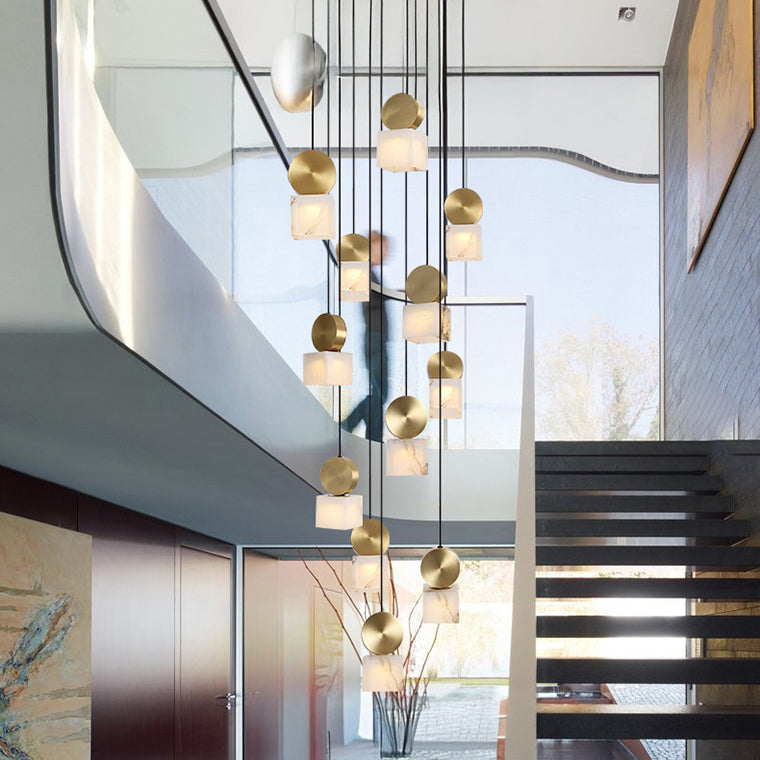 BRIXEN Cascade lighting fixtures