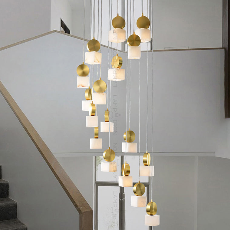 BRIXEN Cascade lighting fixtures