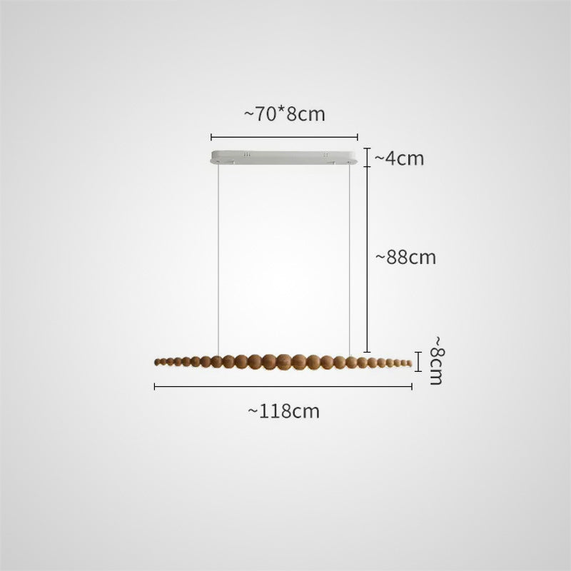 BROLLE Long lighting fixture