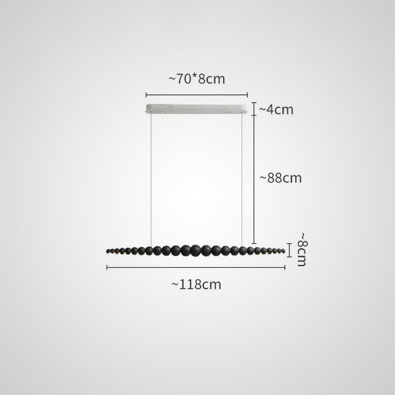 BROLLE Long lighting fixture