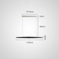 BROLLE Long lighting fixture