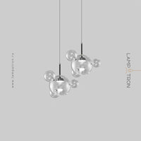 BUBBLE B BLACK LUX Pendant light