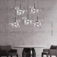 BUBBLE B BLACK LUX Pendant light