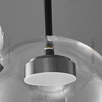 BUBBLE B BLACK LUX Pendant light