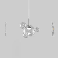 BUBBLE B BLACK LUX Pendant light