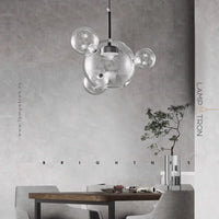 BUBBLE B BLACK LUX Pendant light