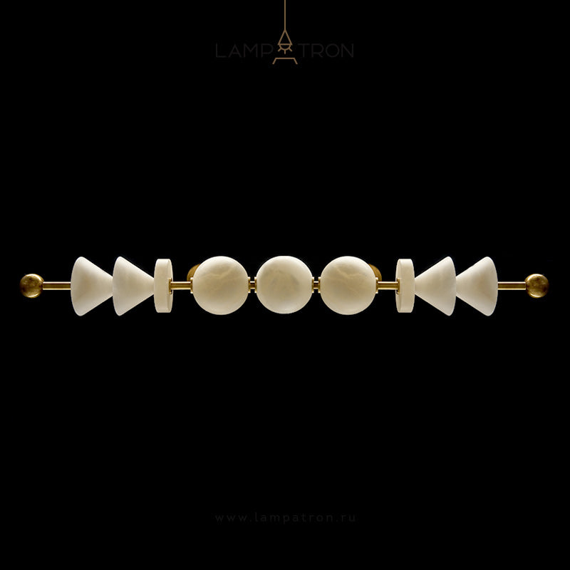 BUTTON PLAY L Long lighting fixture