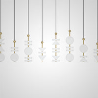 BUTTON PLAY L Long lighting fixture