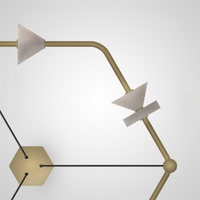 BUTTON PLAY R Chandelier