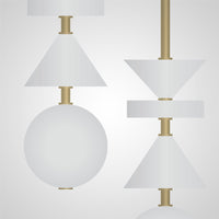 BUTTON PLAY TOP Pendant light