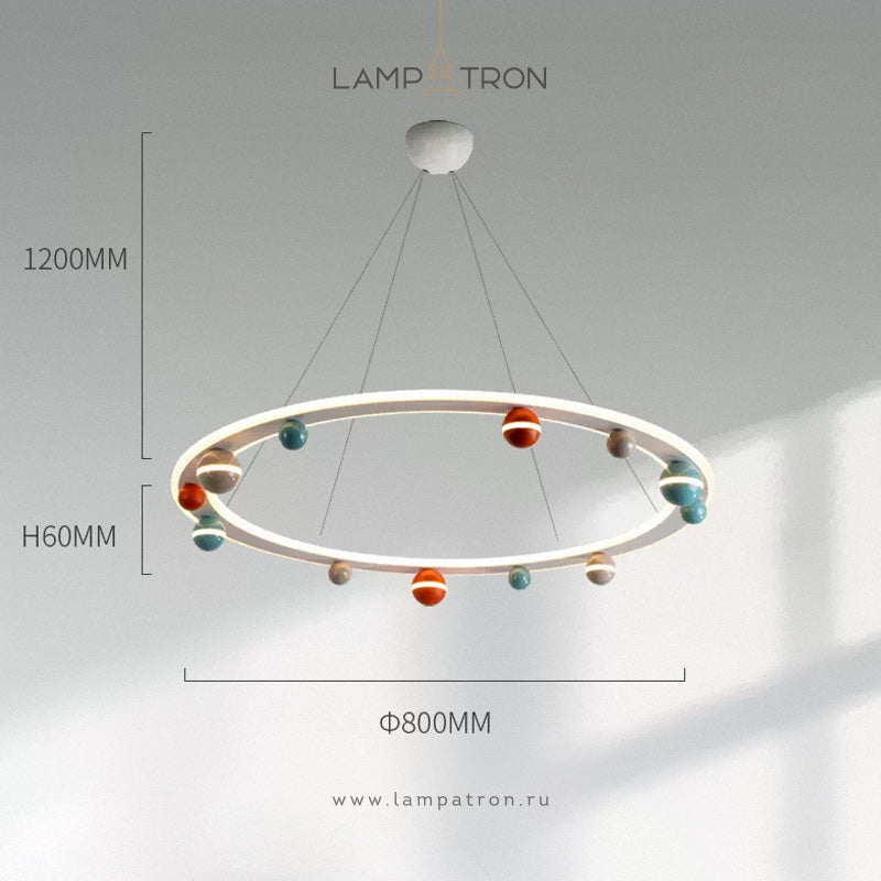 CAKE RING Ring lighting fixture