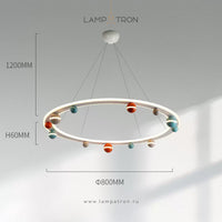 CAKE RING Ring lighting fixture