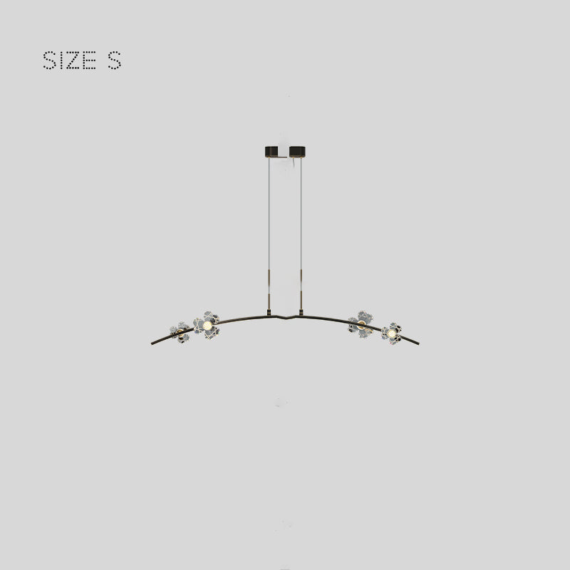 CAMILIA ARC Long lighting fixture