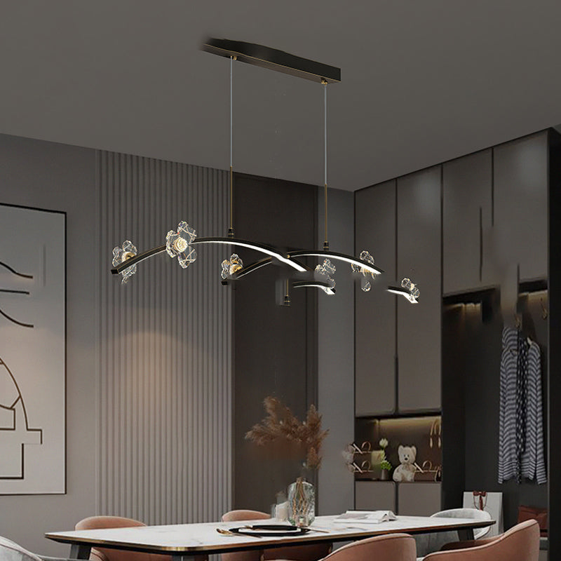 CAMILIA ARC Long lighting fixture
