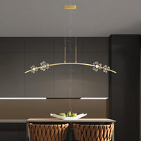 CAMILIA ARC Long lighting fixture